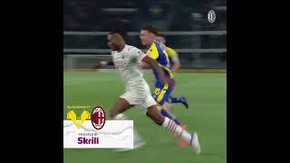 Rafael Leão with an excellent man of the match performance against 🔥🔥🔥💪💪💪 #acmilan #seriea