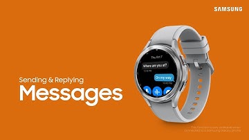 How to use the Messages app on your Galaxy watch4 | Samsung US