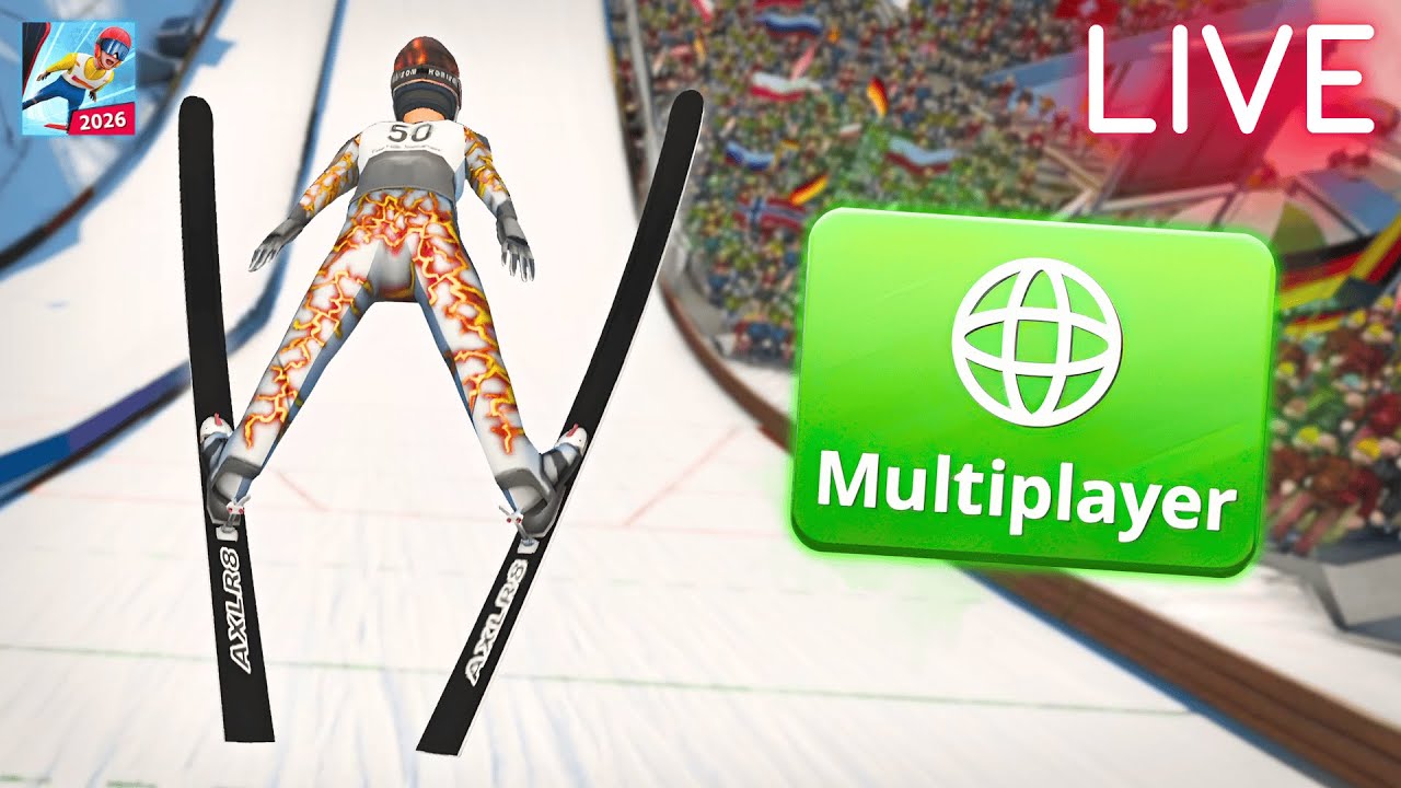 Ski Jumping 2026 - Multi z widzami 🔴LIVE