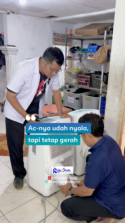 Sewa AC portable | AC udah nyala tapi tetap gerah #rajasewa #sewaacportable #acportablejakarta
