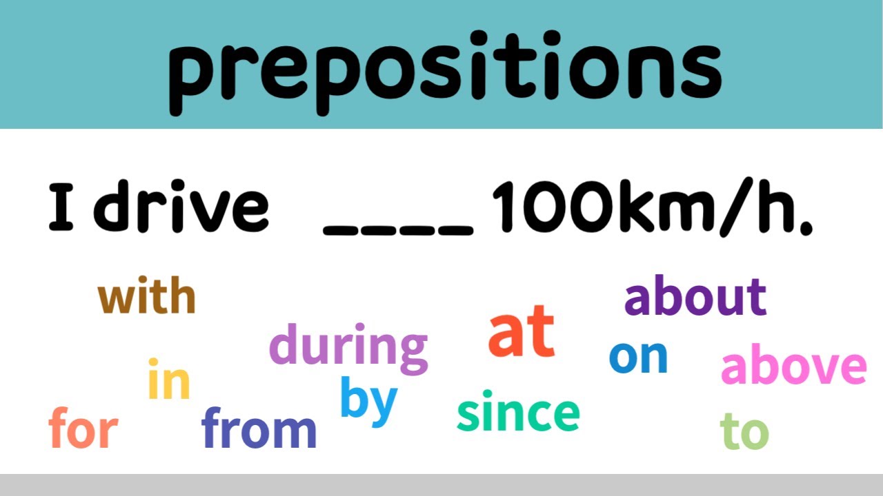 English Prepositions 
