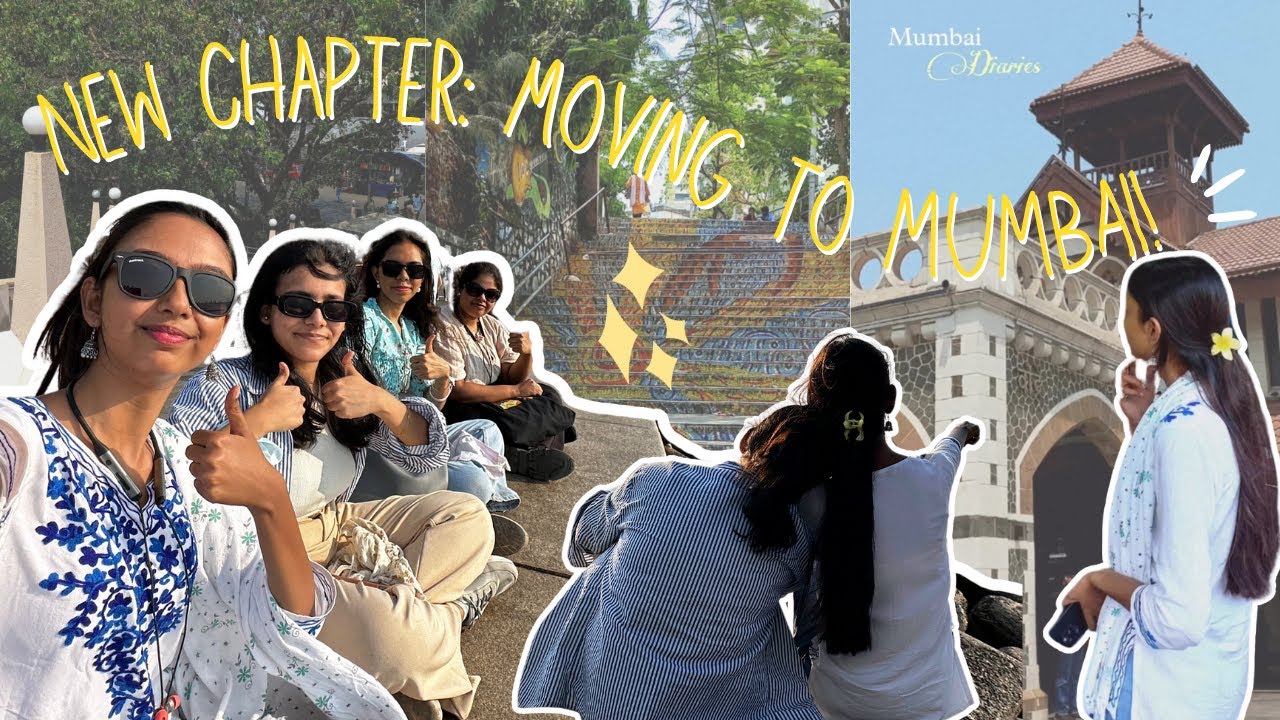 Moved to Mumbai Alone at 21 | PG Tour + Exploring Bandra & Marine Drive 🌊