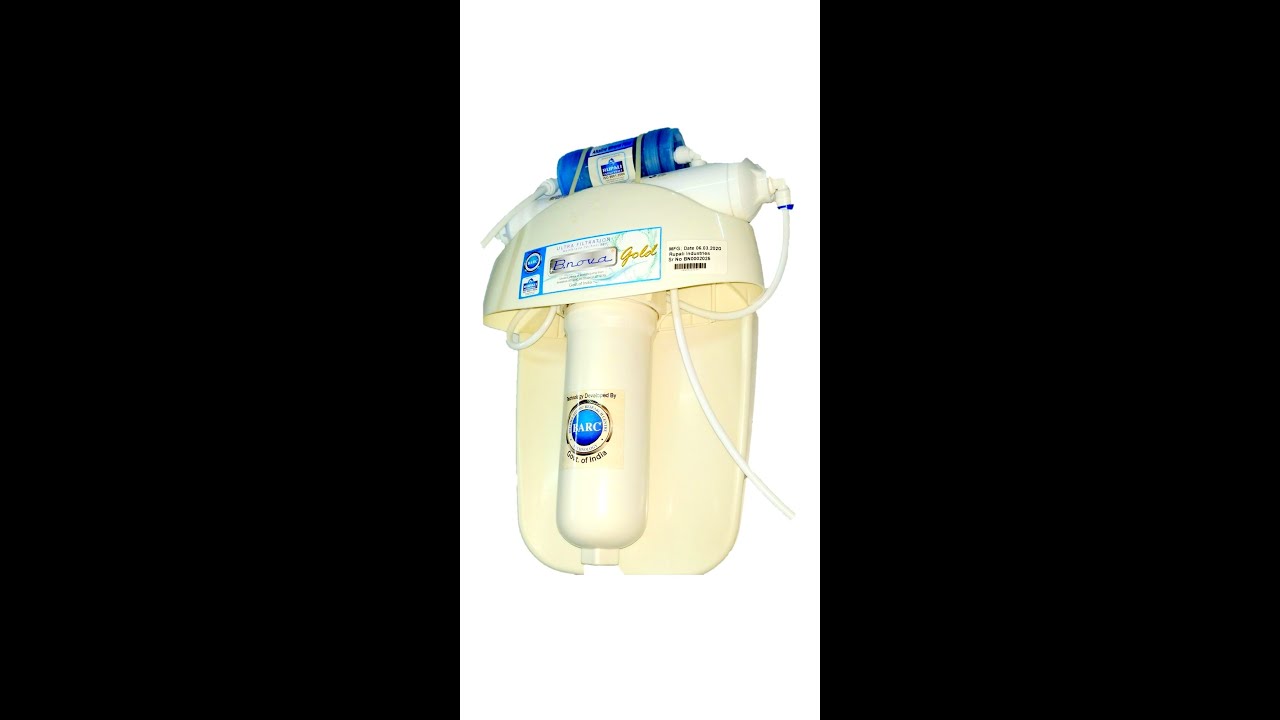 Installation for Bnova Gold BEST Water Purifiers NON Electric UF