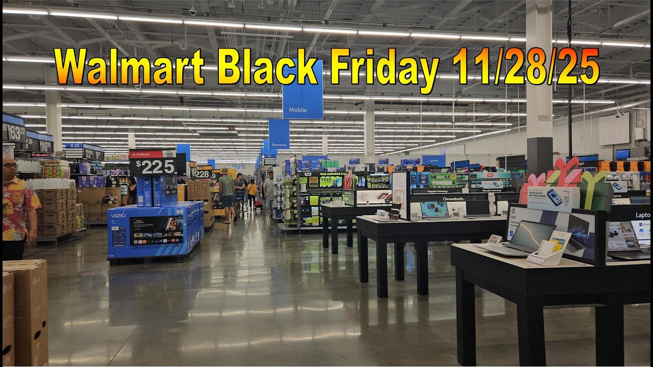Черная пятница в Walmart, 28 ноября 2025 г., Гонолулу, Оаху, Гавайи