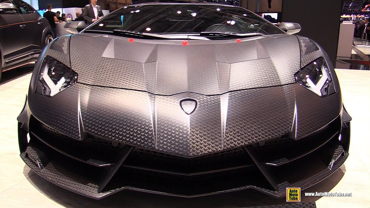 9 Ламборгини Авентадор Мансори Карбонадо ЕВО Роудстер