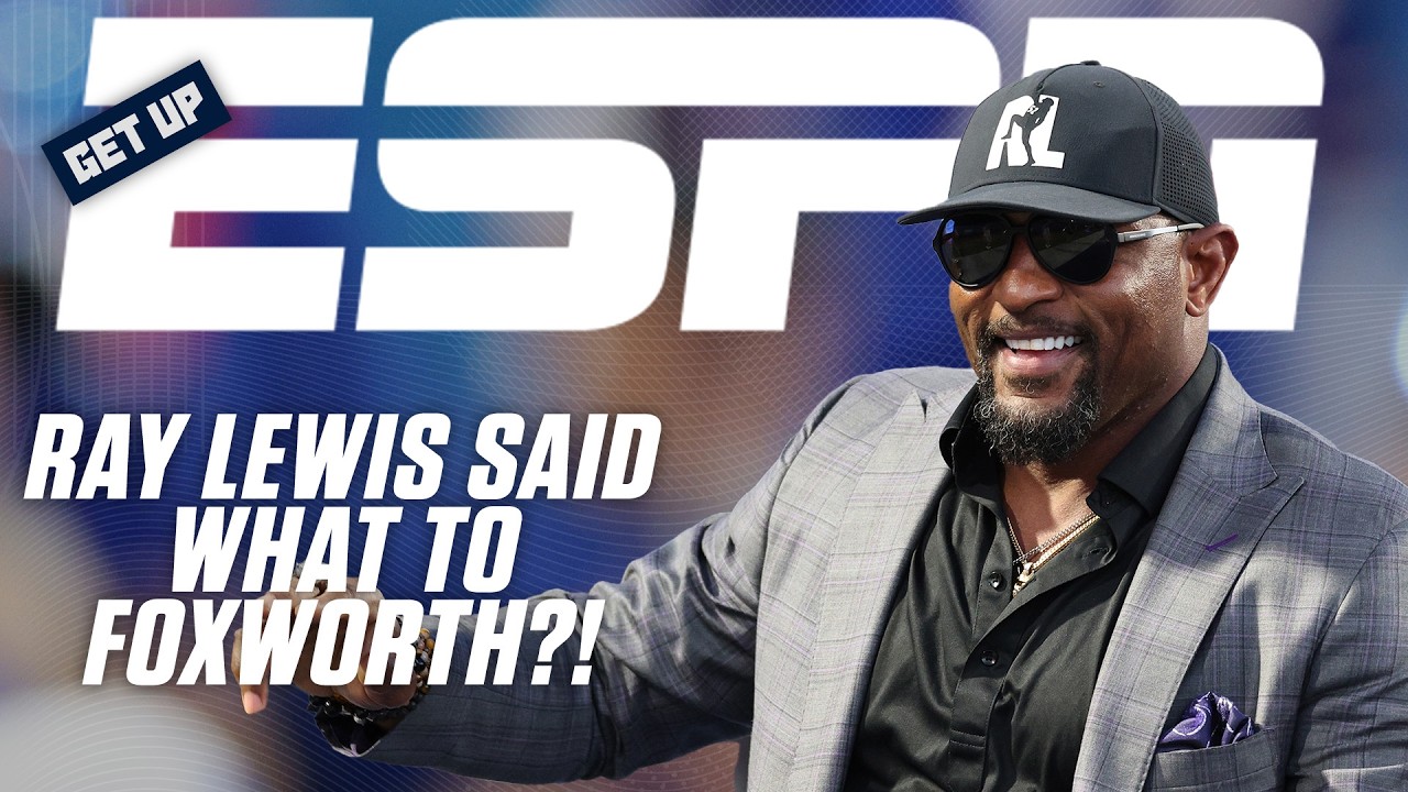Domonique Foxworth was HYPED UP sitting next to Ray Lewis on the train! 🤣 | Get Up Domonique Foxworth was HYPED UP sitting next to Ray Lewis on the train! 🤣 | Get Up