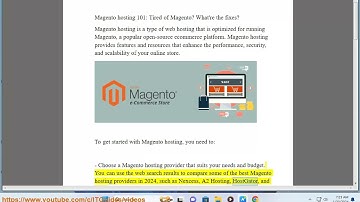 Magento hosting 101: Best magento hosting providers? Best hosting for magento 2?