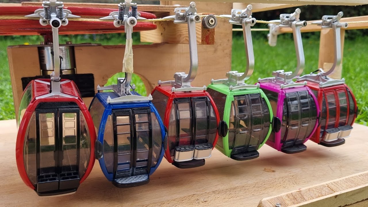 Seilbahnbetrieb Frühling