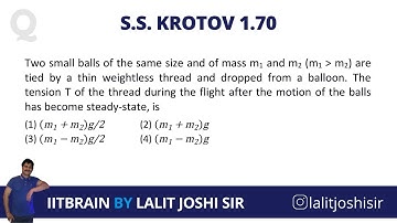 Krotov 1.70 | JEE Advanced | by Lalit Joshi Sir