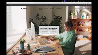 eLearn, An Online Learning Management System - Flask Web Application [HTML, CSS, JavaScript, MySQL]