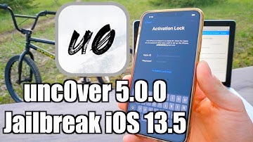 iOS 13.5 Jailbreak Update- Unc0ver 5.0.0  All Signed iOS Devices A12 A13 +  iCloud Bypass?