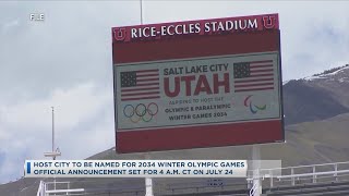 Host City To Be Named For 2034 Winter Olympics Games Official Announcement Set For 4 A.M. CT On July