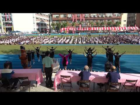 彰師附工112學年度校運會開幕典禮--電子科進場及表演