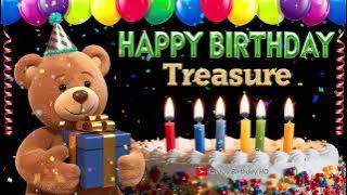 Treasure Happy birthday To You - Happy Birthday song name Treasure 🎁 🎂