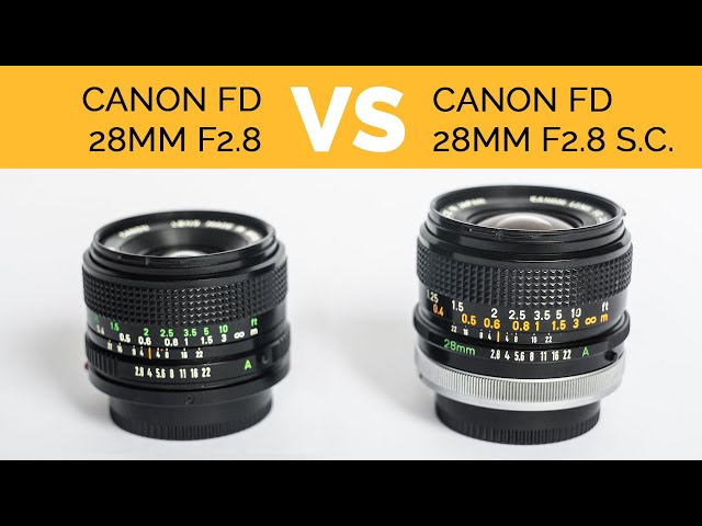 オールドレンズ✨】CANON FD28mm F2.8 S.C. - レンズ(単焦点)