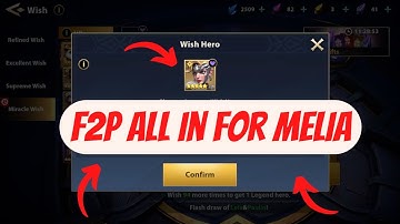 F2P ALL IN for Melia | Infinite Magicraid