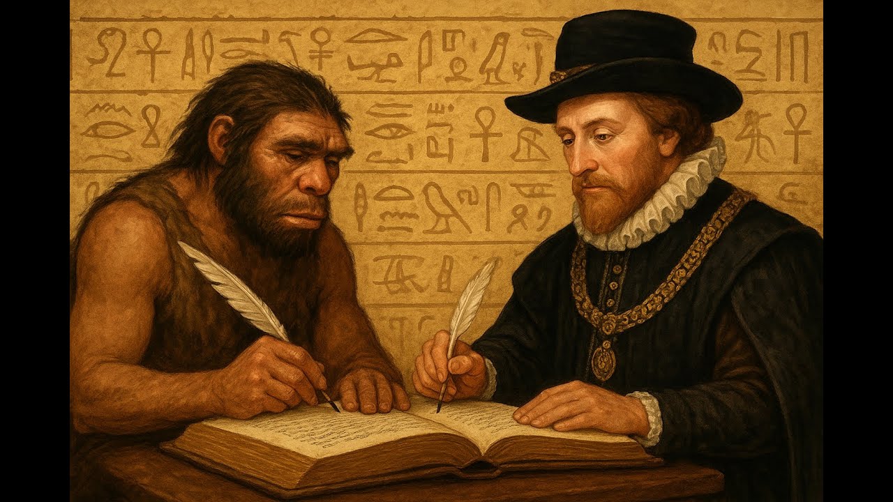 Hieroglyphics Dr Neanderthal James Spoke The Kings Language