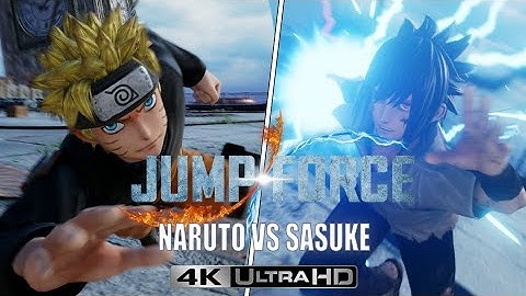Playing Jump Force  Naruto VS Sasuke Gameplay Ps4 Gameplay