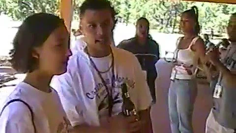 Cazenave family reunion 2002 with Constance and Be...