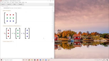 Row Space 30 Second Summary