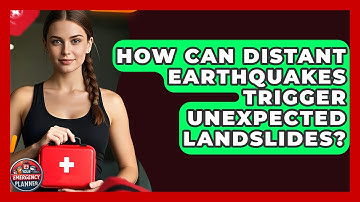How Can Distant Earthquakes Trigger Unexpected Landslides? - Your Emergency Planner