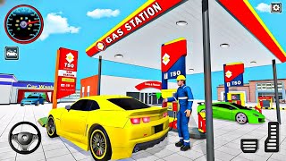 Gas Station Car Driving Simulator Game-Car Service Simulator Android Gameplay screenshot 1