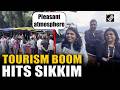 Tourism reaches new heights in Sikkim as visitors flock to popular destinations during peak season