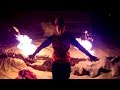 Уличная магия огня. Новый год 2018. Street fire magic  (firebending)