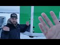 On the Ice with Ice Forts 2020 Yetti Angler Extreme Green & Black 6.5' x 12' Lightweight Aluminum