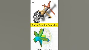 Contra Rotating Propeller!! | Mechanical Mechanism| #chairidesign #engineering #technology #3d