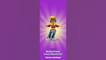 Mallard Tricky Crossy Road Surfer