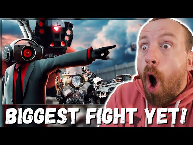 BIGGEST FIGHT YET! skibidi toilet multiverse 022 (FIRST REACTION!) class=