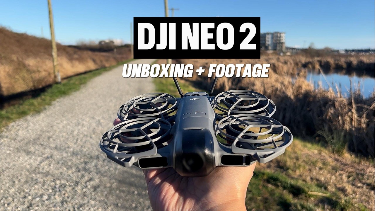 DJI NEO 2 Unboxing + Footage
