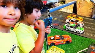 Carreras en CIRCUITOS GIGANTES de SCALEXTRIC en Speed Slot