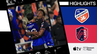 FC Cincinnati vs. St. Louis CITY SC | Full Match Highlights | May 18, 2024 Resimi