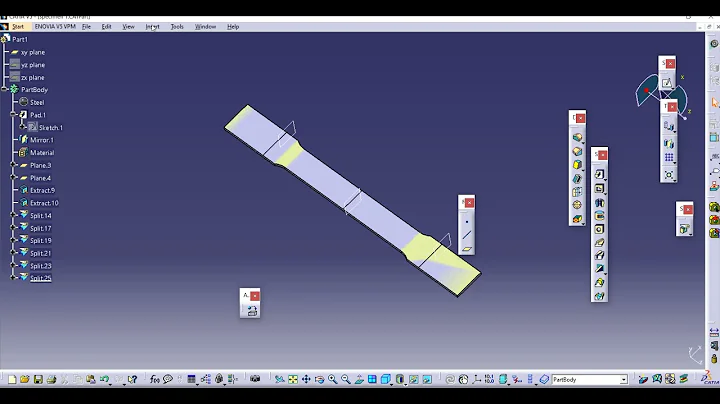 Lab FEA CATIA V5 Part 1