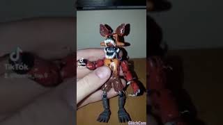 FNAF Nightmare foxy is plastilina animatronics.