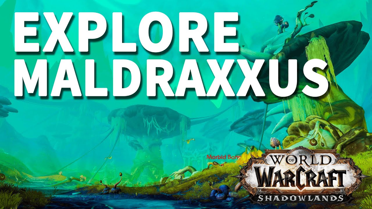 Rotting Mound WoW Explore Maldraxxus