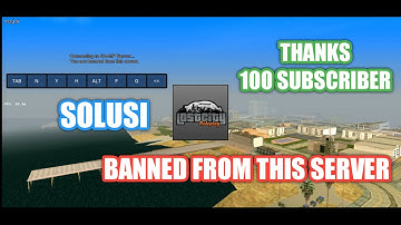 FULL TUTORIAL SOLUSI BANNED FROM THIS SERVER! | SAMP LCRP