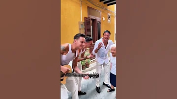 We Sang For Our 85 Year Old Neighbor Ti Amo She S Known Us Since We Were Little Kids 