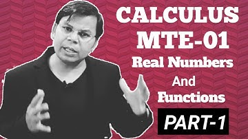 #RealNumbersAndFunctions #ElementsOfDifferentialCalculus (BOOK 1) ||Basic Properties Of R|| #IGNOU