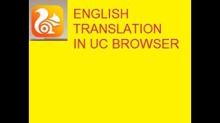 LANGUAGE  TRANSLATION  IN UC BROWSER  BY SGKING screenshot 2