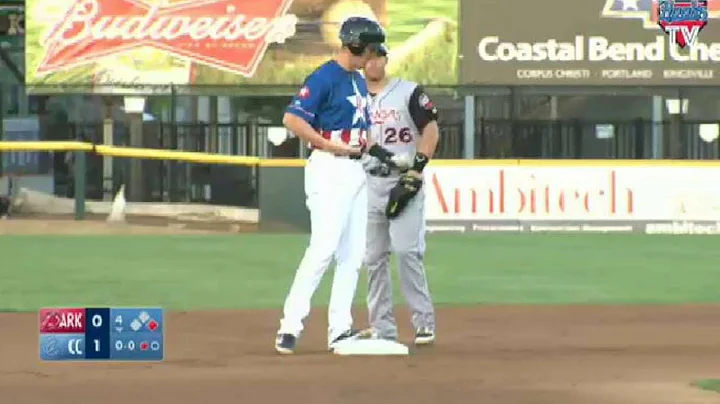 Corpus Christi's Moran doubles in a run