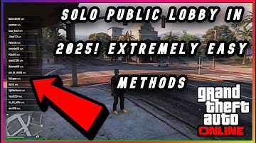 Solo Public Session Trick - No More Annoying Players!"  *Updated* GTA5 Online 2025