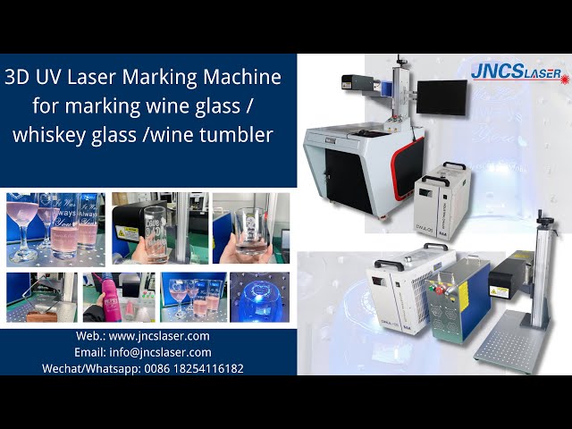 UltraFine UV Laser Etcher for Custom Wine Glass Engraving