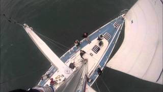 Climbing The Mast Of A Farr 65