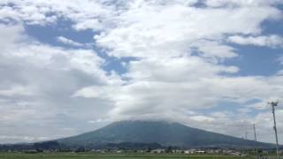 2014-06-08 岩木山 タイムラプス 曲付き