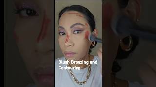 Blush Contouring And Bronzing.