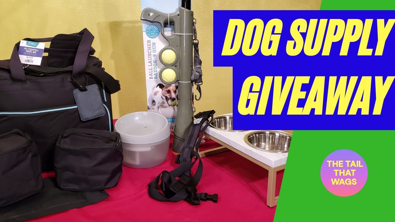 Dog Supply GIVEAWAY! YouTube