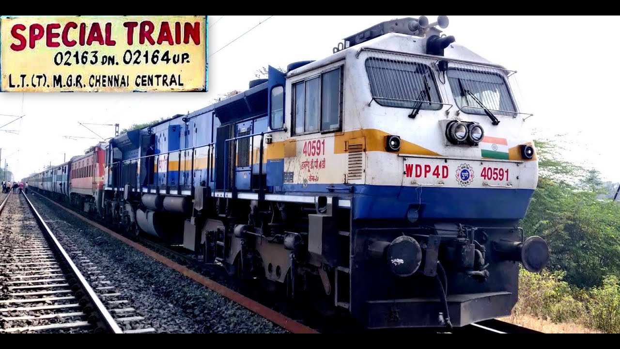 Chennai to Pune by 2164 Superfast | Piggyback Electric & Loco Failure | Madness after a Terrific Run